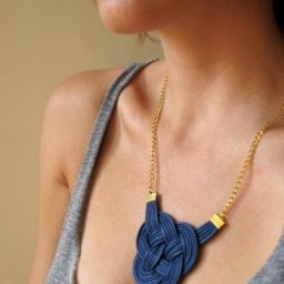 Украшения из узлов: просто и необычно