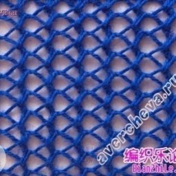 ​Варианты исполнения красивой сеточки на спицах