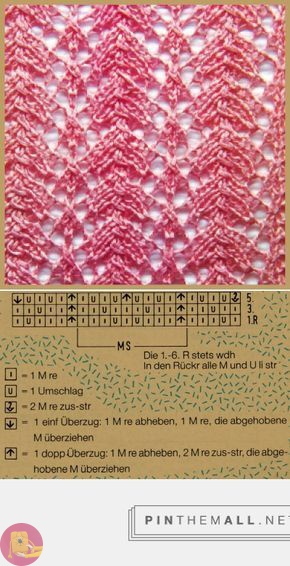 Ажурные и впечатляющие узоры спицами Ажурные и впечатляющие узоры спицами