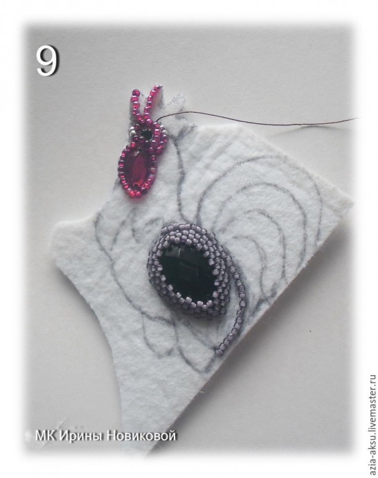 ​Брошь "Петушок"