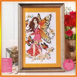 Цветочная фея в стиле фэнтези