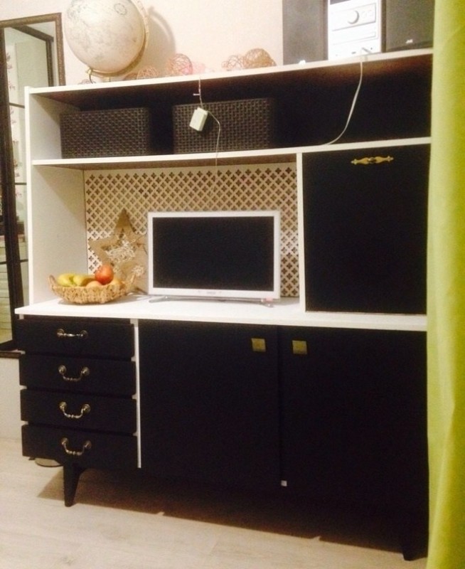 Эффектная переделка старой мебели