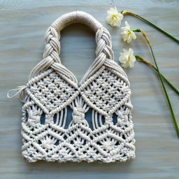 ​Идеи авосек в технике макраме