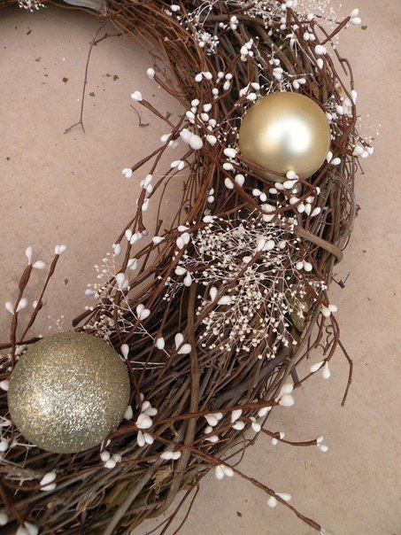 Классический рождественский венок