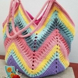 Красочная сумка-шопер