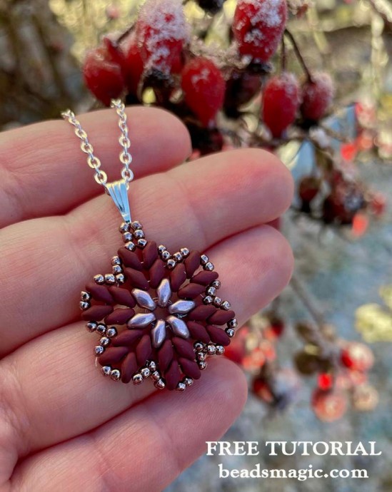 Схема кулона в вашу копилочку