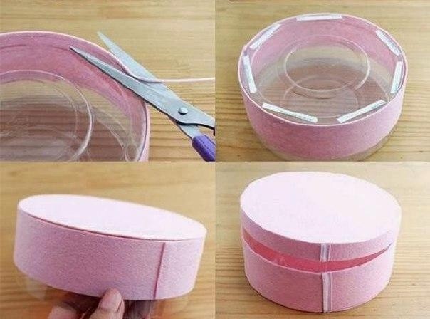 Подарочная коробка в виде торта