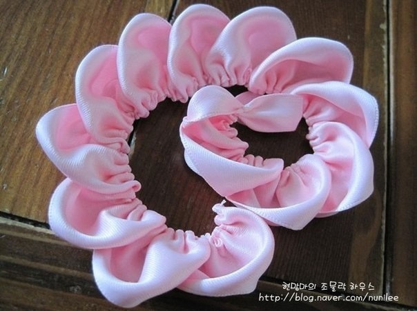 Роза из ленты: мастер-класс