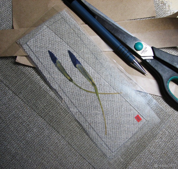 Оригинальная закладка своими руками