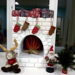 Рождественский камин