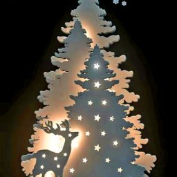 ​Новогодние композиции из пенопласта