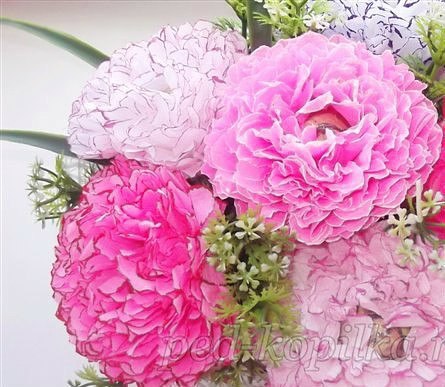 Пионы "Алёнка": мастер-класс