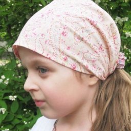 Платочек на резинке для девочек