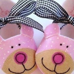 Тапочки из фетрa для малышей