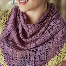 ​Узор для треугольной шали