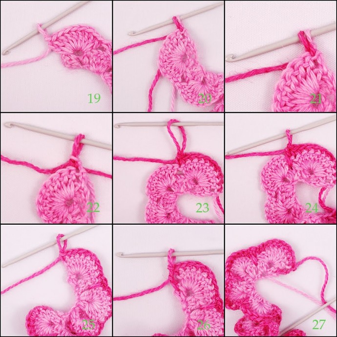 Восхитительные коврики из вязаных розочек