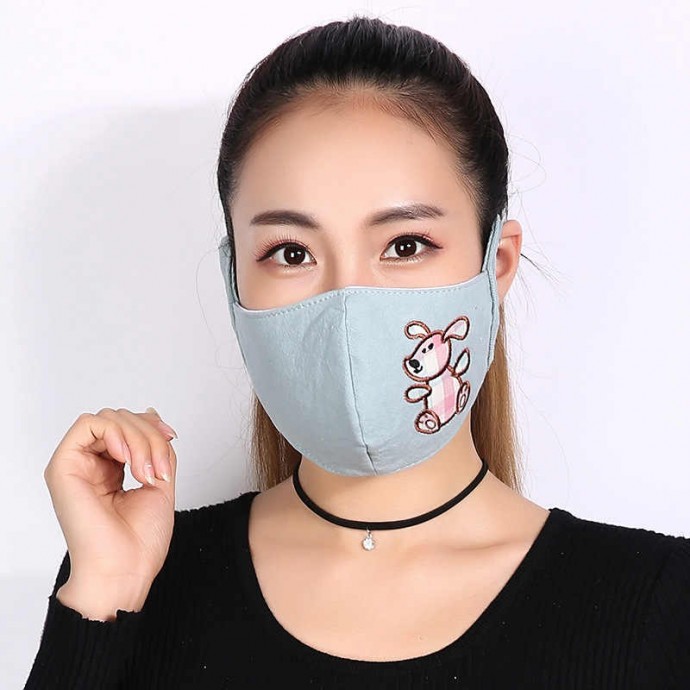 Выкройка комфортной маски, в которой удобно