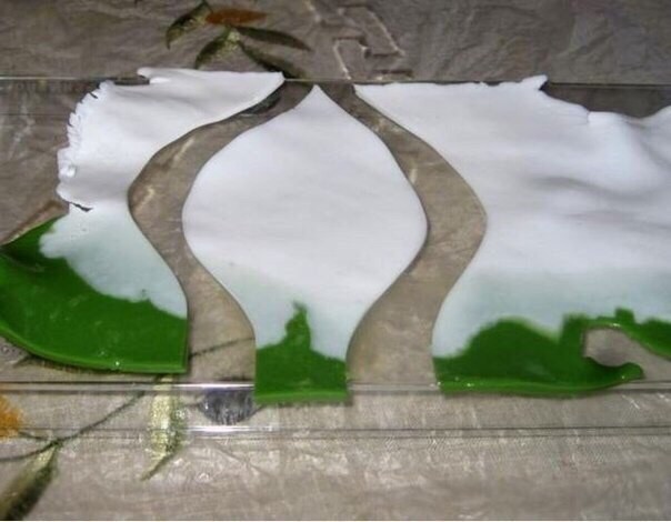 Делаем каллу из мыла