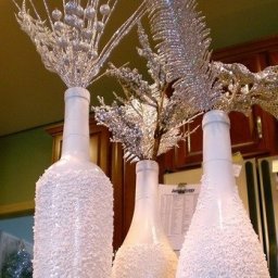 Идеи декора и использования  бутылок