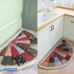 Коврики из лоскутков
