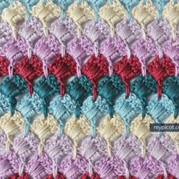 ​Красивый узор крючком