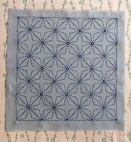 Японская вышивка сашико