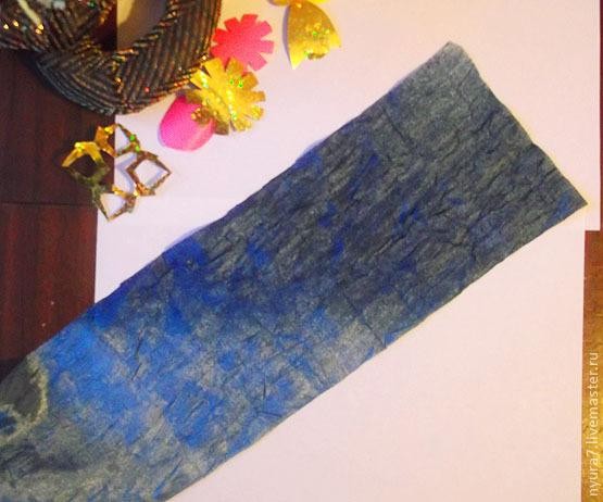 Цветок из ткани на скорую руку Цветок из ткани на скорую руку