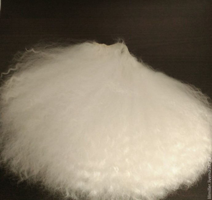 Волосы для интерьерной куклы