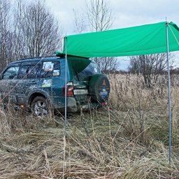 Маркиза для автомобиля своими руками