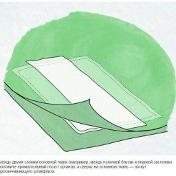 Как делать петли на тонких тканях