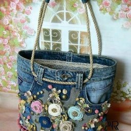 Сумки из джинсовой ткани