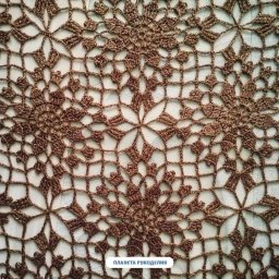 ​Нежный ажурный мотив крючком