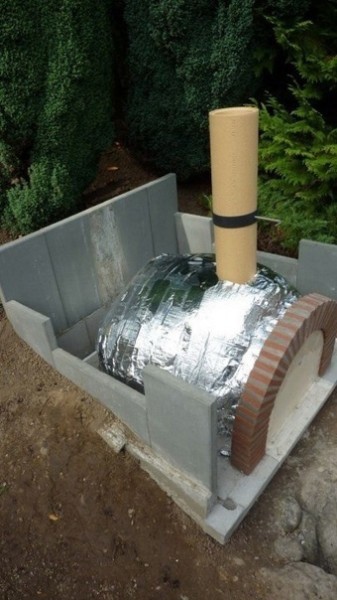 Печка из русских сказок для дачи своими руками