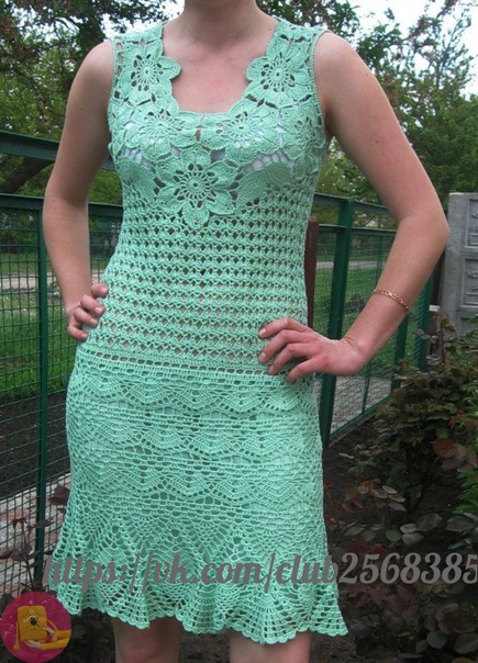 Платье и сарафан с ярусами со схемами