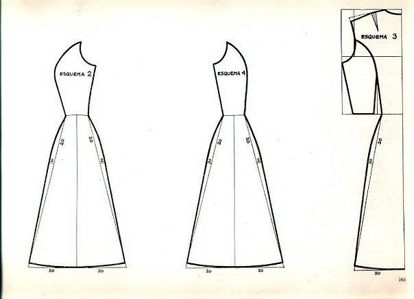 Платья с рельефами