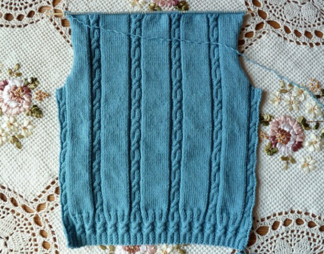 Пуловер "мечты о море"