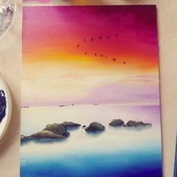 Рисуем картину с плавными переходами