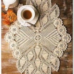 Салфетка крючком