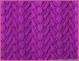 Самые лучшие узоры на спицах