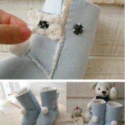 Шьём детские угги