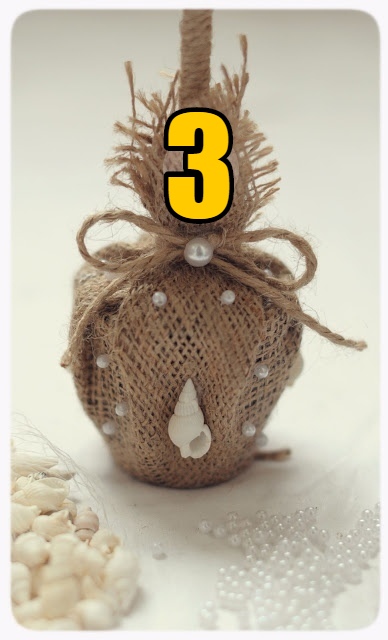 Топиарий из ракушек