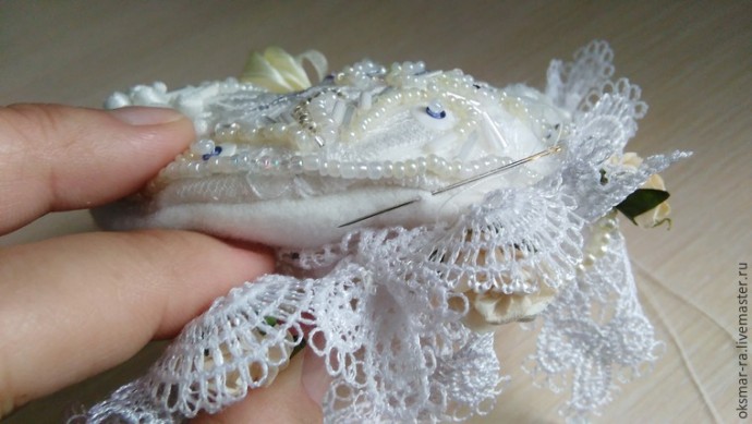 Подушечка для обручальных колец