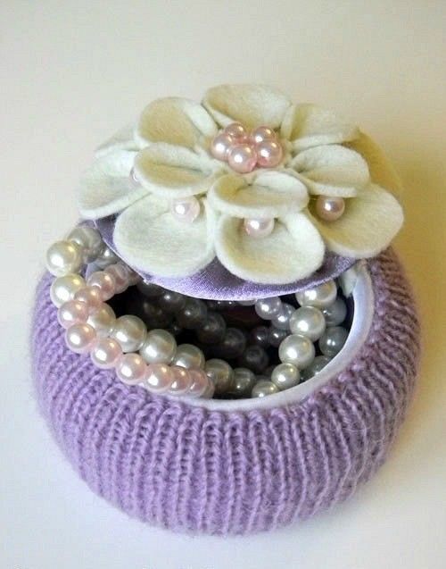 Мини шкатулка из бобины от скотча