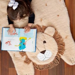 Оригинальный коврик в детскую своими руками