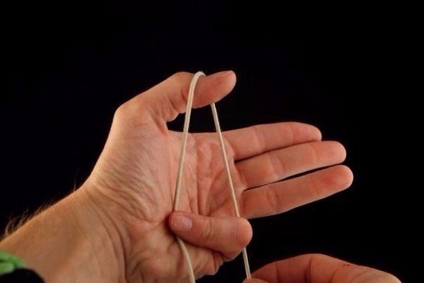 Плетение декоративного узла «Обезьяний Кулак»