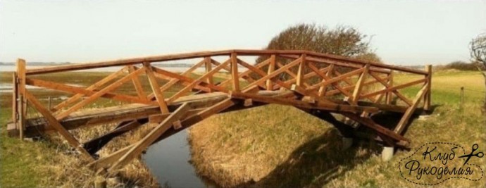 Сборка моста Да Винчи: технология