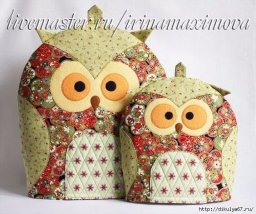 Совы и другие птички: грелки на чайник