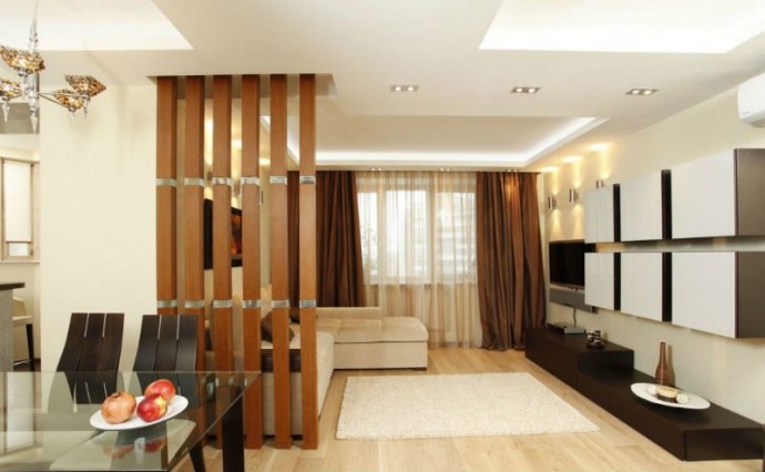 Зонирование комнаты: идеи