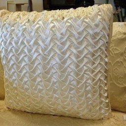 Как сделать буфы на подушке