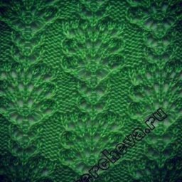 ​Чудесные узоры для спиц